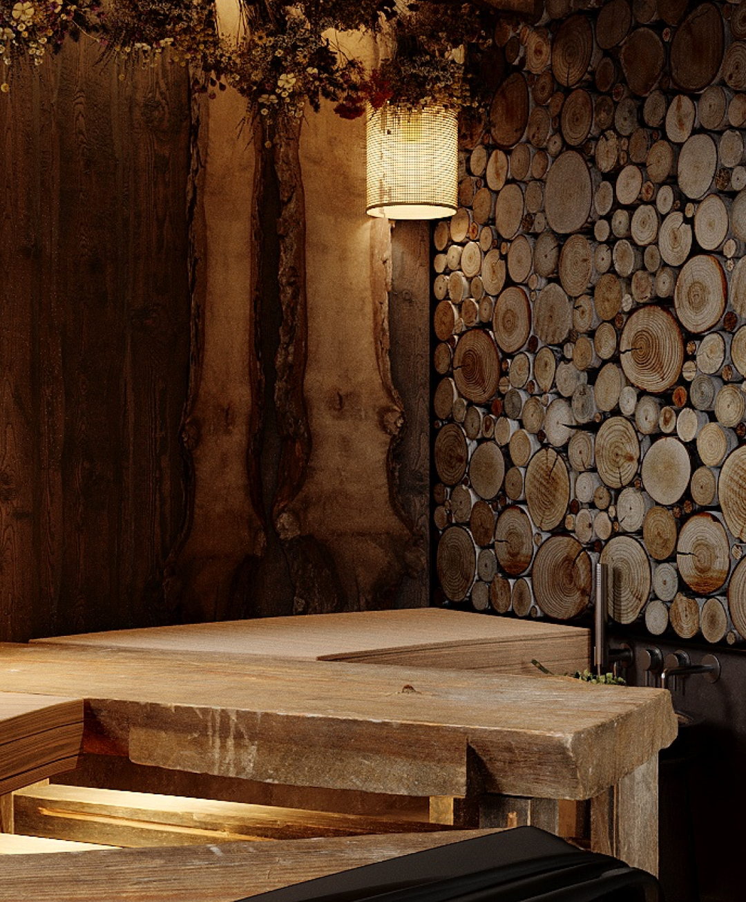 Банные комплекс на территории гольф-клуба