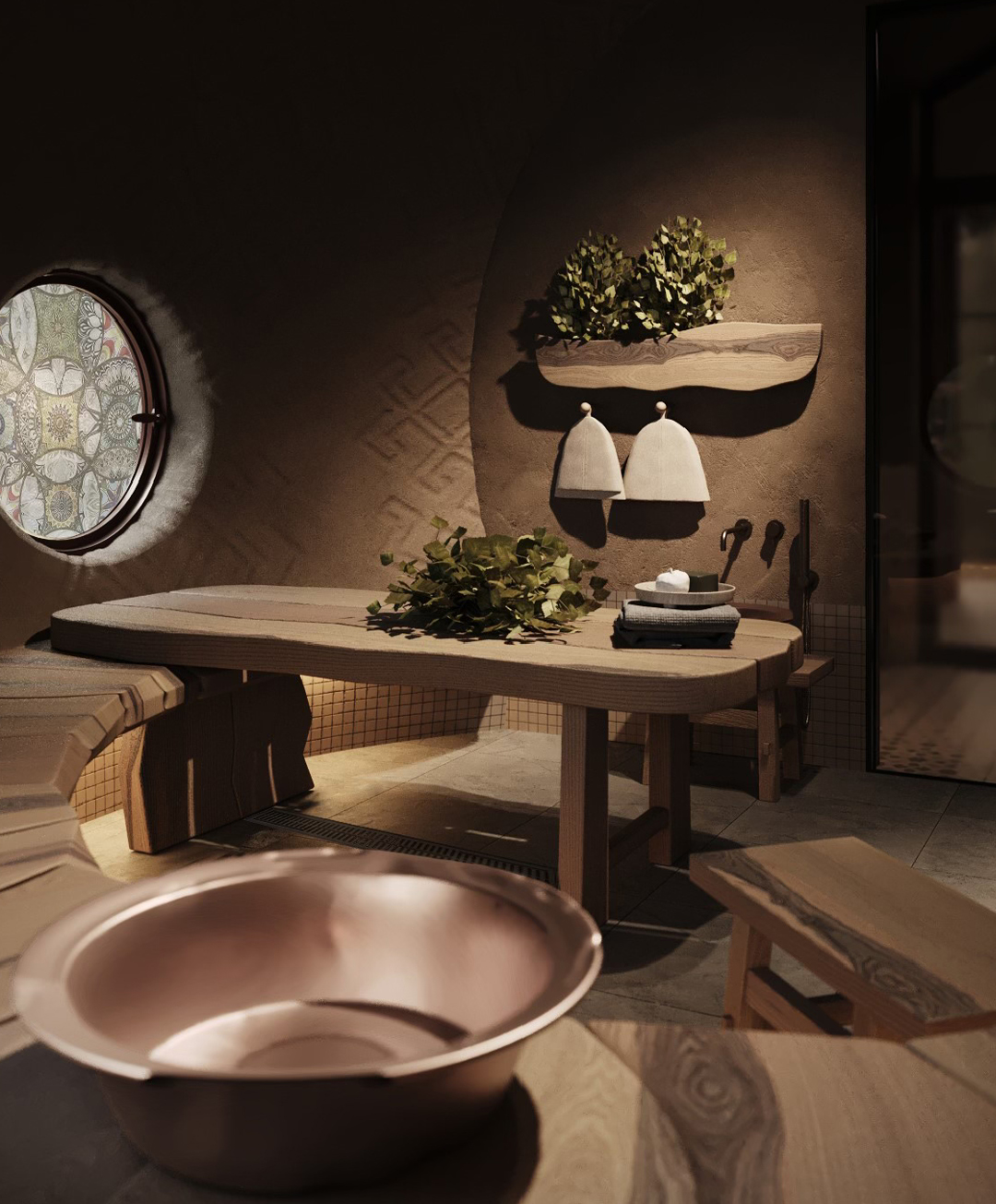 Глиняная парная