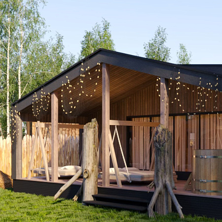 Проект бани “Рыбак”