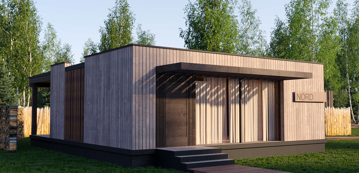 Баня Нордик - Экстерьер 1 - Галерея