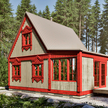 Проект бани “Простоквашино”