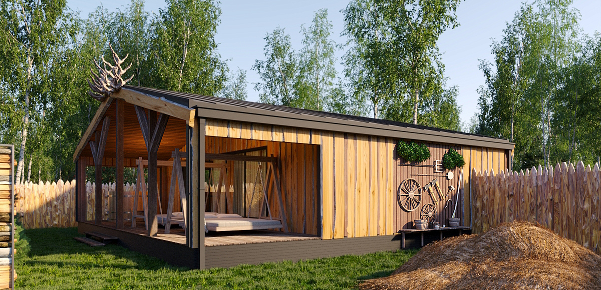 Баня Лесника - Экстерьер 2 - Галерея