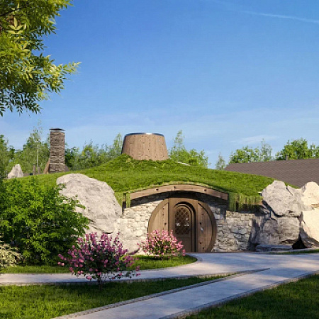 Строительство глэмпингов, домов и гостиниц