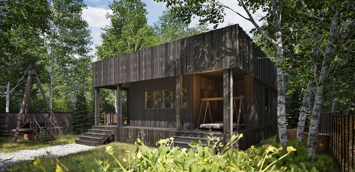 Баня Уголек - Экстерьер 3 - Галерея